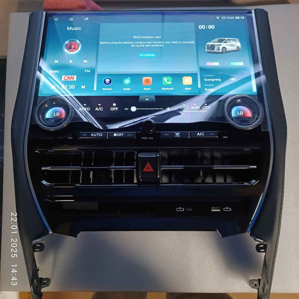 Установочный комплект для TOYOTA ALPHARD 2015-2019  KUBERG ZH-T1401BL