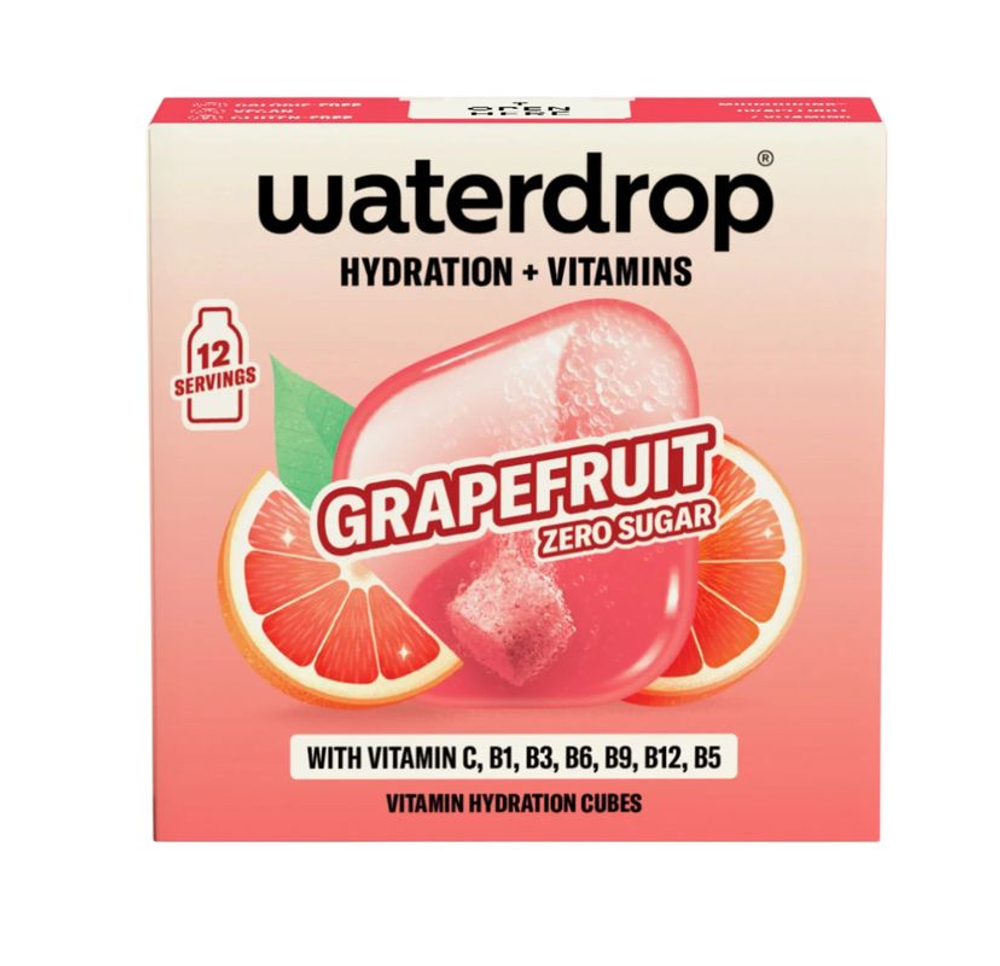 Пищевая добавка Waterdrop Hydration + Vitamins Cubes 12P - grapefruit
