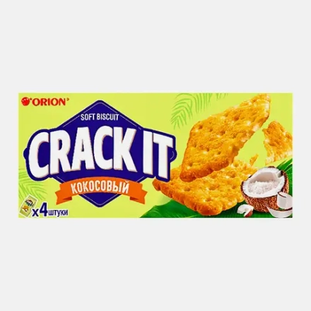 Печенье затяжное Orion Crack-it Coconut 72г