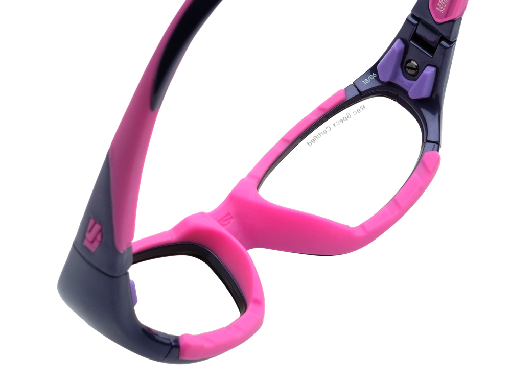 Спортивные очки с диоптриями Rec Specs / Rs-40 / Shiny Purple / Pink / для детей до 10 лет