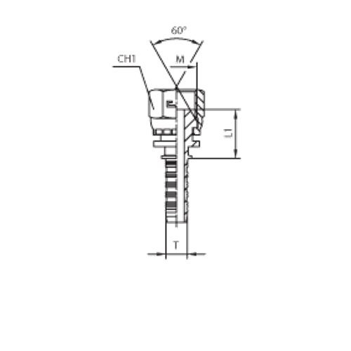 Фитинг DN 08 DKM (Г) 16x1.5