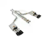 Выхлопная система с заслонками для Porsche Panamera 970/971 3.0T 2011-2016 Порше Панамера
