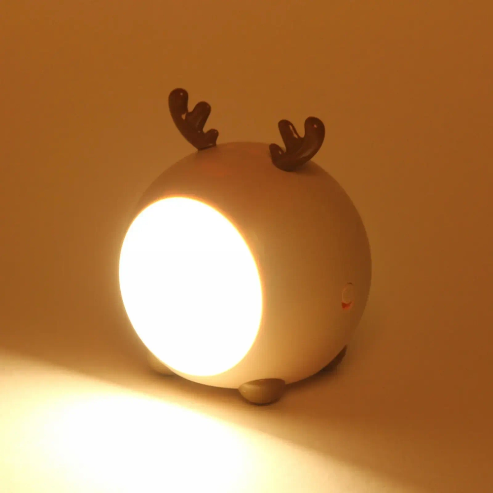 Светильник «Marmalade-Cute deer» LED цвет бежевый USB