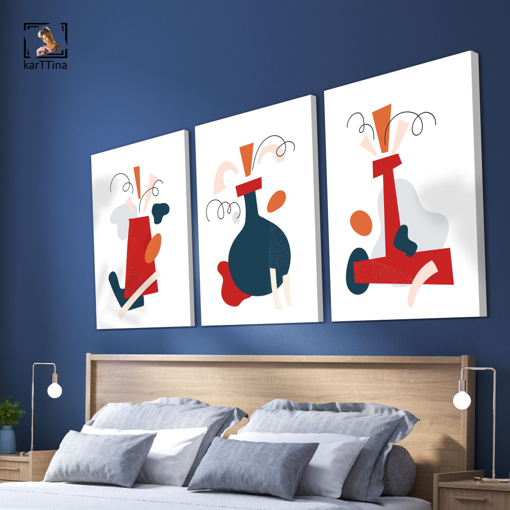 Картина karTTina "Тени ночи", 150 см х 70 см