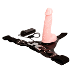 Женский вибрострапон 16,5см на трусиках Baile Ultra Passionate Harness Strap-on BW-022036