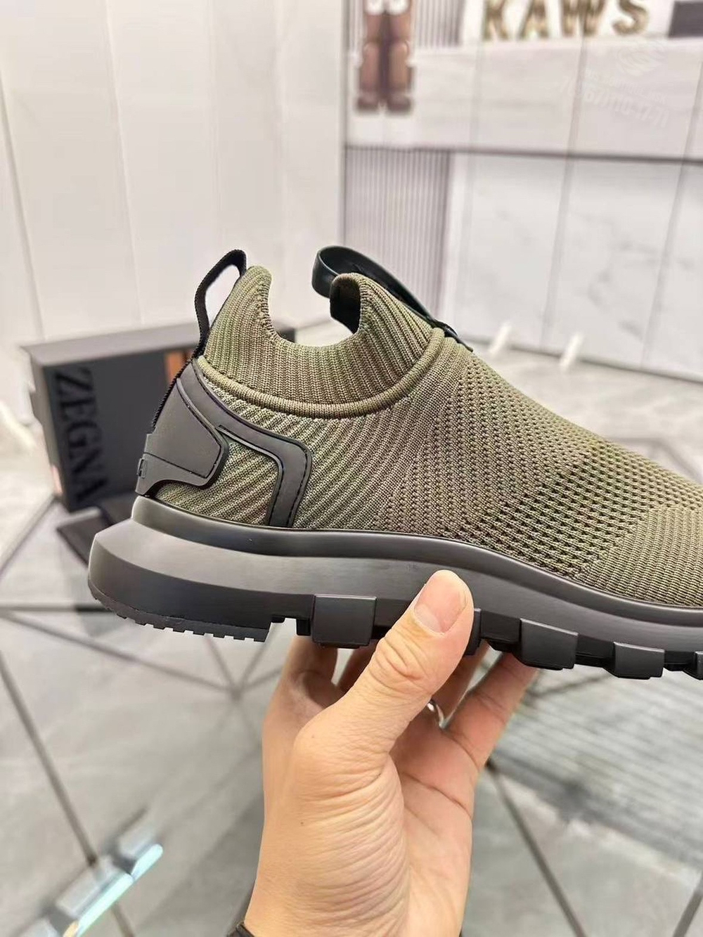 Кроссовки Zegna Sock 2.0