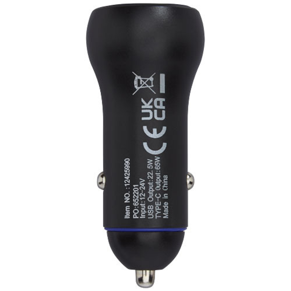Pilot Автомобильное зарядное устройство с двумя разъемами USB-C/USB-а 55Вт