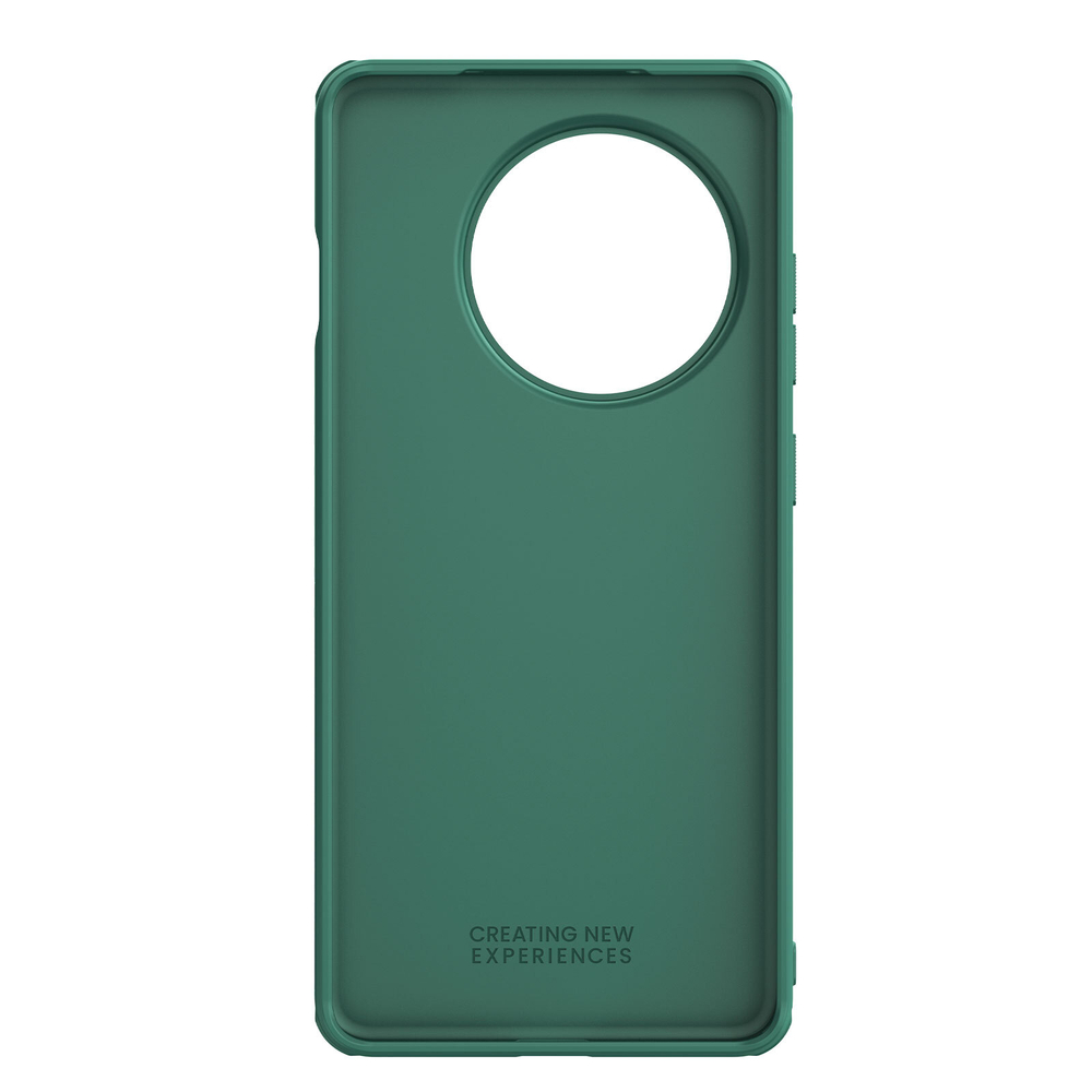 Усиленный чехол зеленого цвета (Dark Green) от Nillkin для OnePlus 13R, OnePlus Ace 5 и 5 Pro, серия Super Frosted Shield Pro
