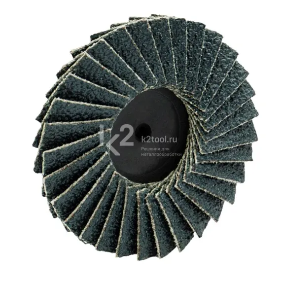 Лепестковый торцевой круг Karnasch Ø50 мм, Р60, ZIRCONIUM MINI, артикул 12.1070.050.060