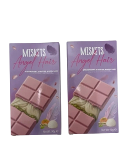 Шоколад Miskets Angel Hair малина и фисташка