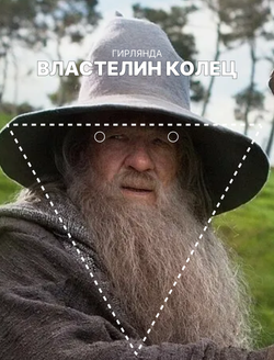 Гирлянда-растяжка GRIDMIR "Властелин колец" со светодиодом