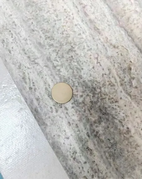 Консоль 4907, 160х76 см, мрамор Grey Travertine