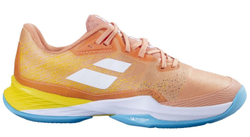 Женские Кроссовки теннисные Babolat Jet Mach 3 Clay - coral/gold fusion