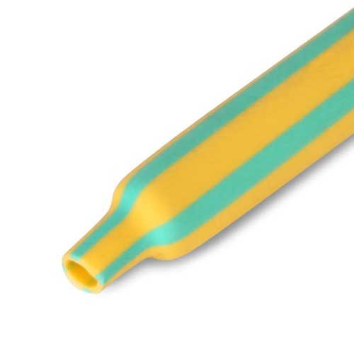 Трубка термоусадочная ТУТнг-LS-12/6 ж/з КВТ (100 шт.) 60107