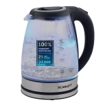 Электрический чайник Scarlett SC-EK27G88, 1800 Вт, 1.8 л, прозрачный