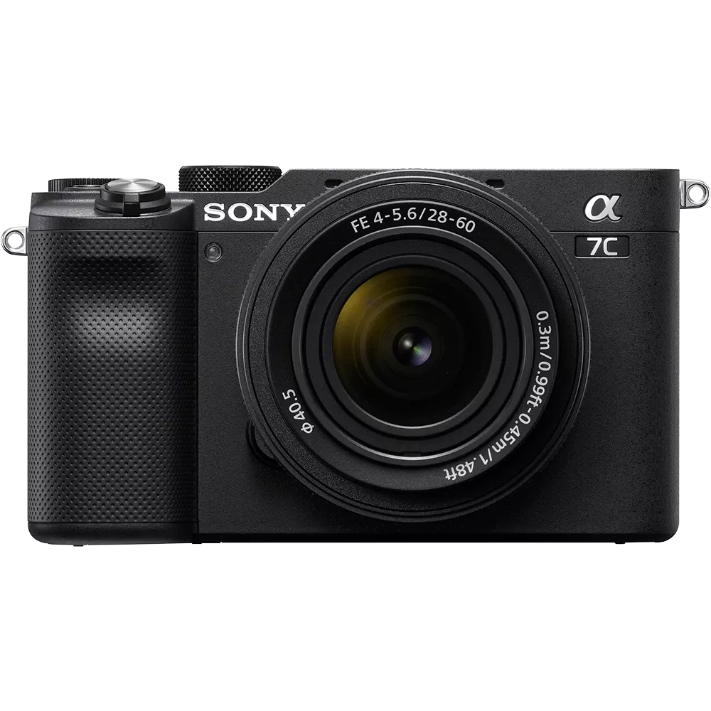 Цифровая фотокамера Sony Alpha a7C Kit 28–60mm f/4-5.6. Черный