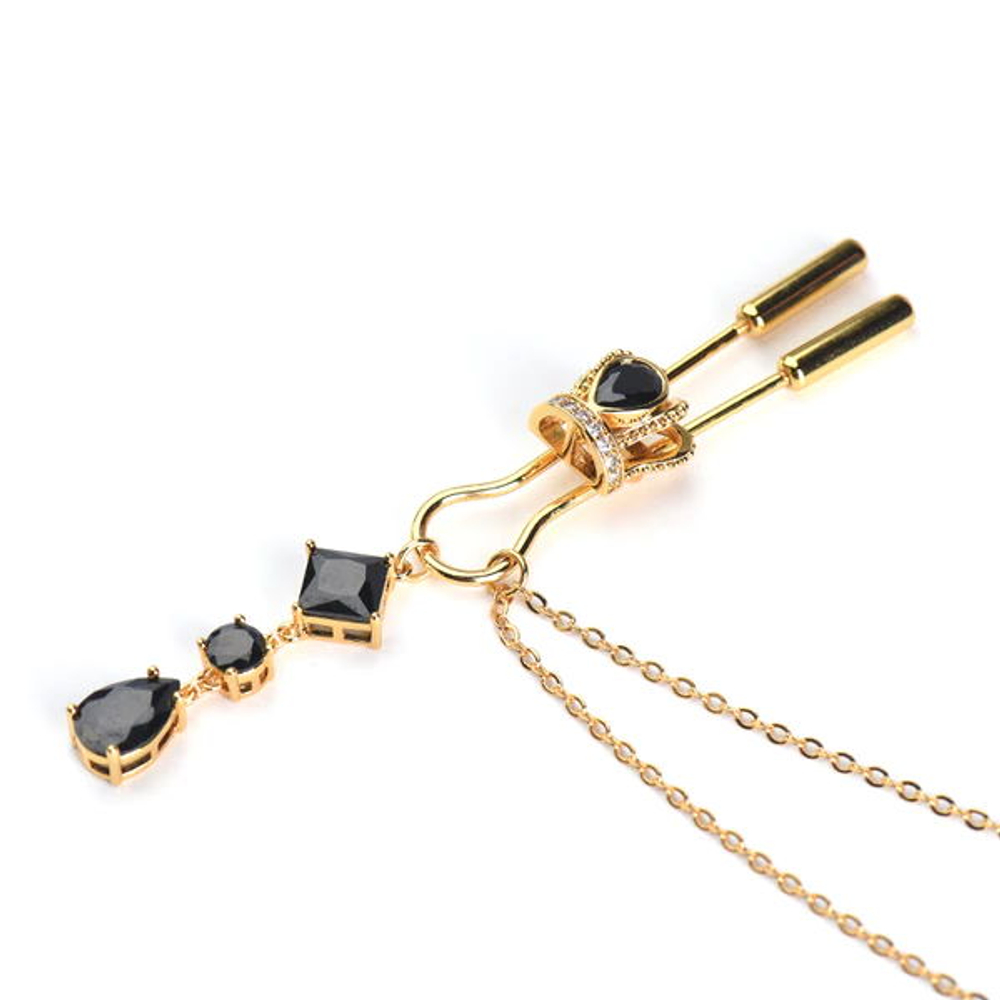 UPKO Зажимы на соски Crown chain nipple clamps