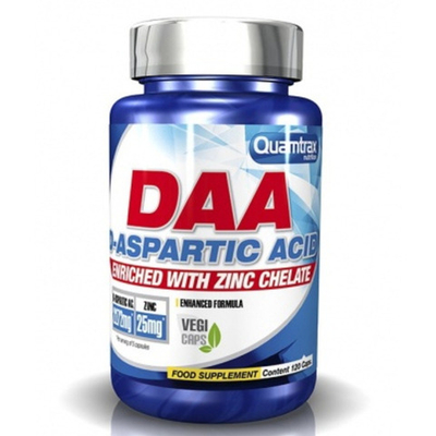 Quamtrax  DAA D-Aspartic acid (120 капс.)