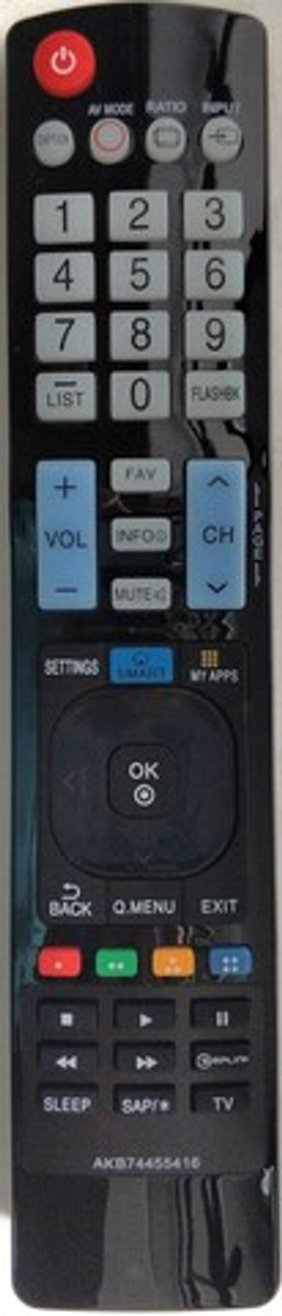 Пульт для LG AKB74455416 LCD TV Smart