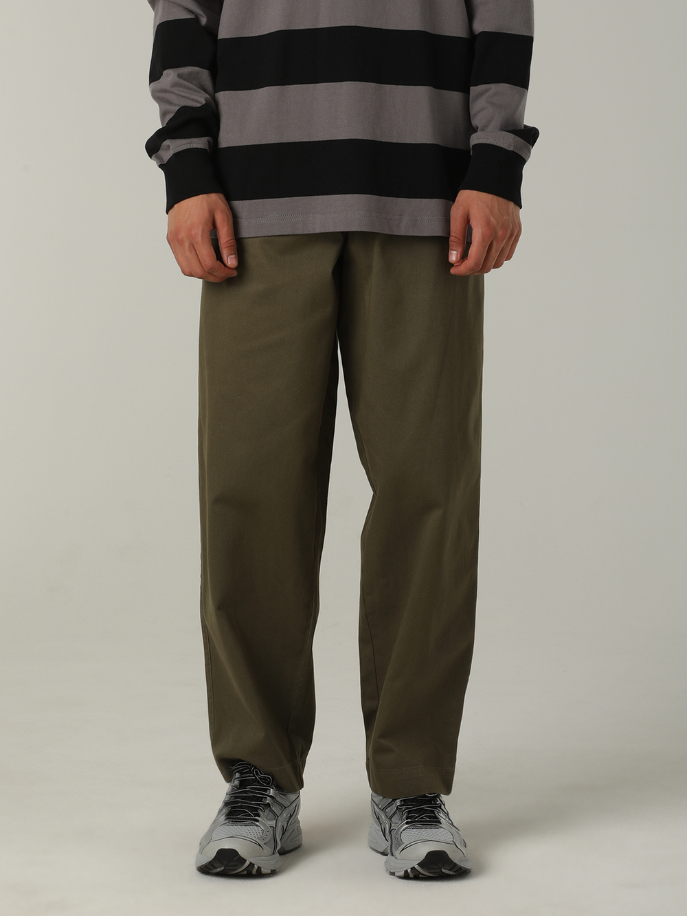 Мужские Брюки Straight Leg Twill Trouser