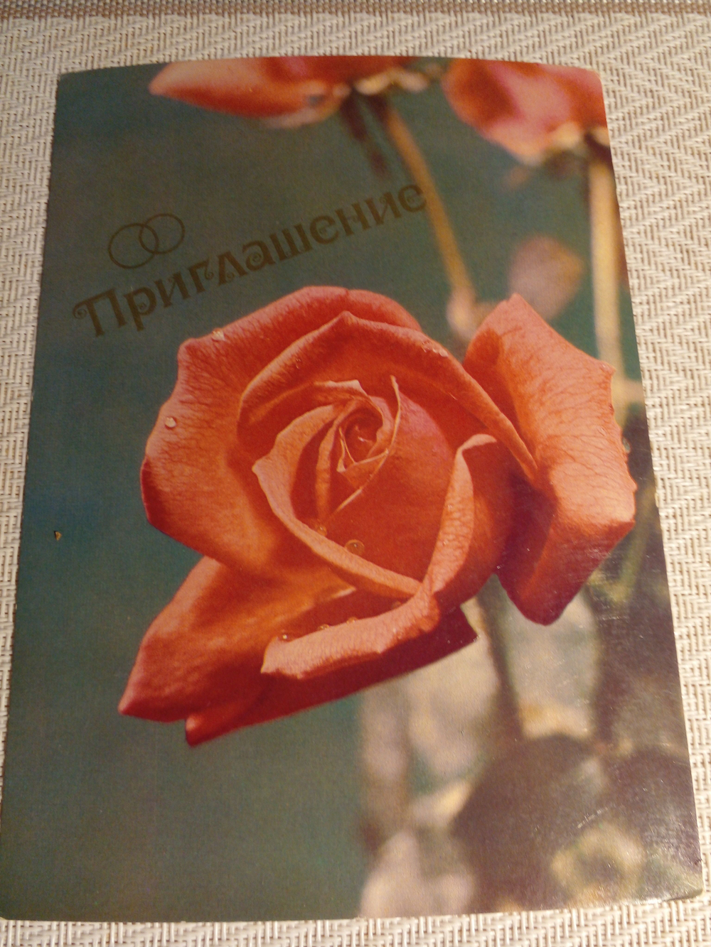 СССР почтовая открытка, фото Б. Мяэметса. Приглашение 1987г (Мин связи СССР, 1987), чистая