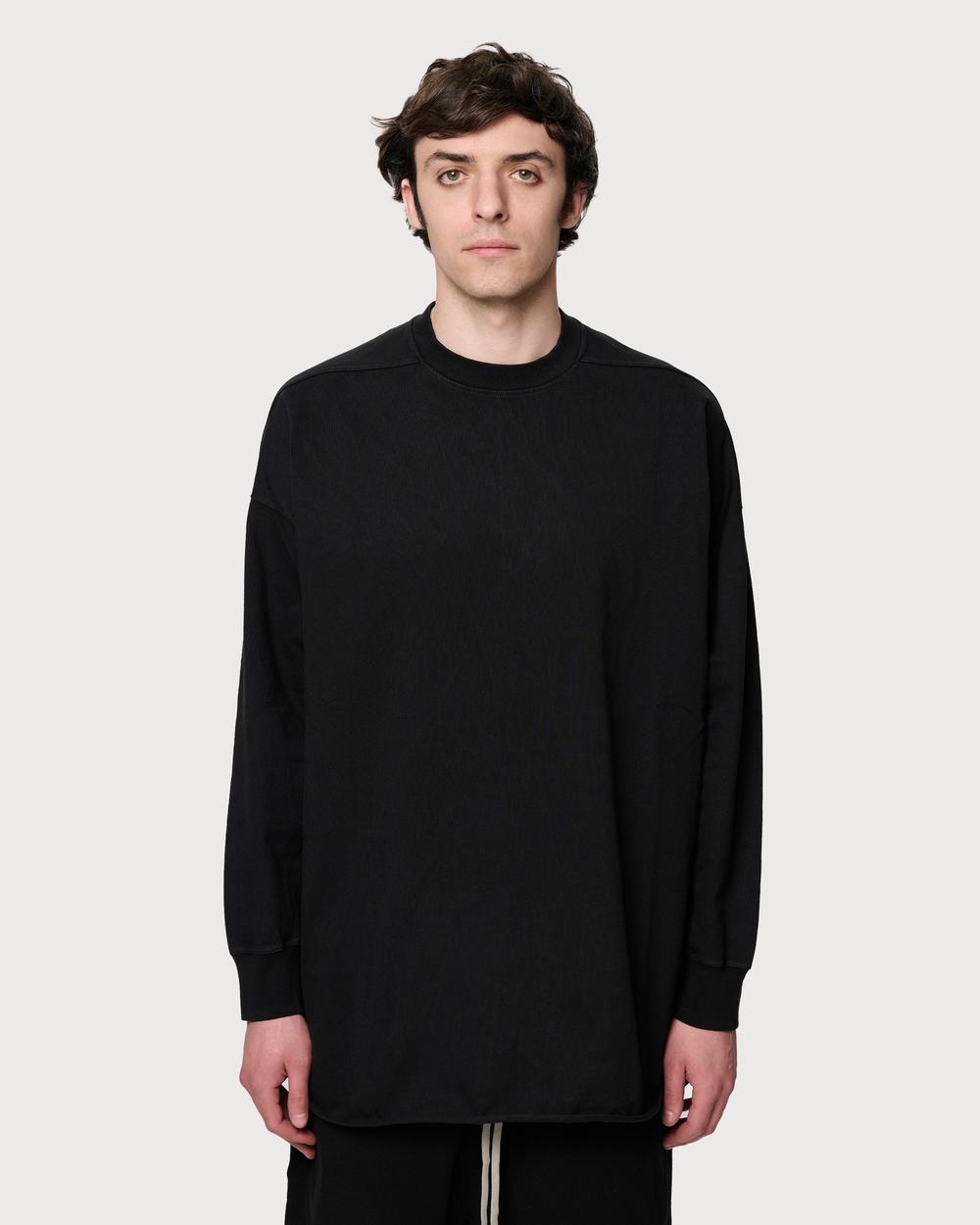 RICK OWENS DRKSHDW СВИТШОТ TOMMY ЧЕРНЫЙ