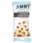 JiMMY!, Bars With Benefits™, протеиновый батончик, шоколад и арахисовая паста, 12 батончиков по 58 г (2,05 унции)