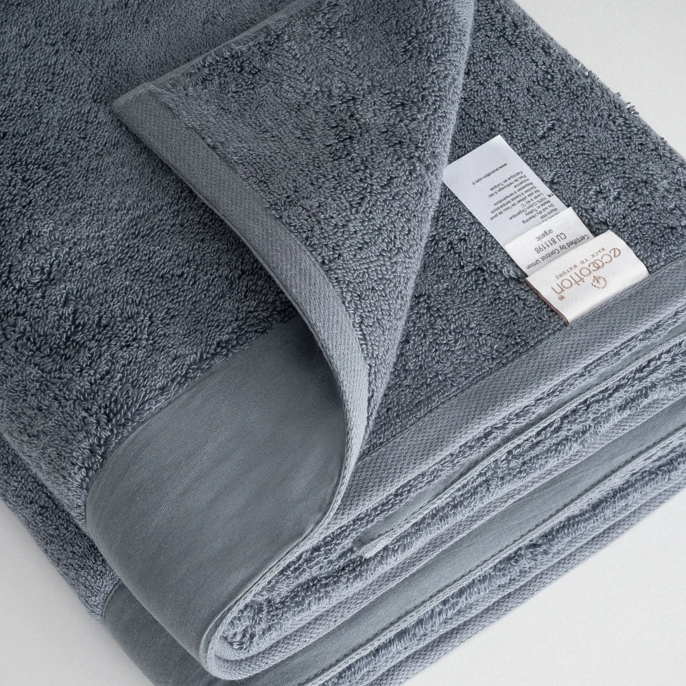 Полотенце из органического хлопка Pure Cotton 50х90 синий
