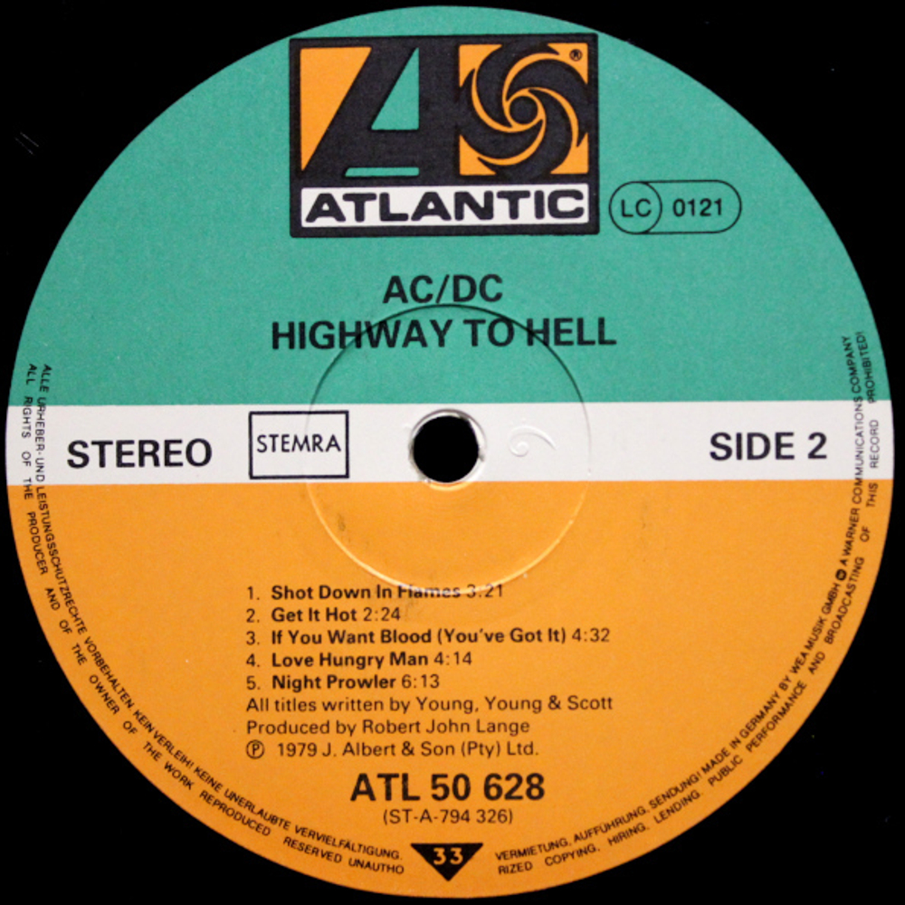 AC/DC / Highway To Hell (LP)