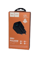Сетевое зар. устр. Hoco N65 1USB/1С PD/QC3.0 3A 20W черное
