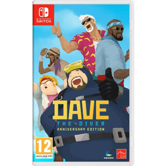 Nintendo Switch Dave the Diver Anniversary Edition (Новый, Русские субтитры)