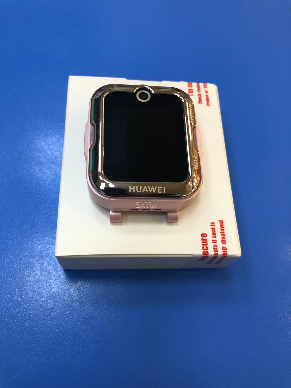 Huawei Watch Kids 4 Pro(Asn-Al10) Дисплей в сборе с тачскрином и розовой рамкой Оригинал