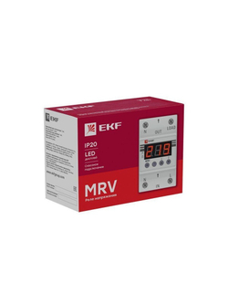 Реле напряжения с дисплеем MRV 32А PROxima EKF MRV-32A
