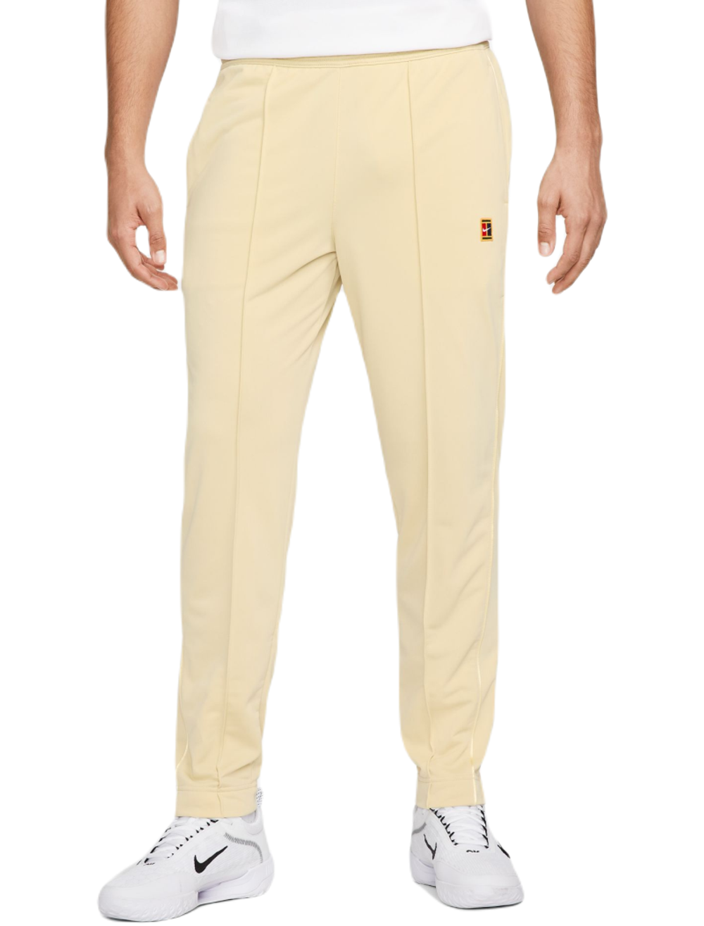 Мужские теннисные штаны Nike Court Heritage Suit Pant - team gold