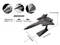 Blackbird Reconnaissance Aircraft Assembly Model HP379-KS