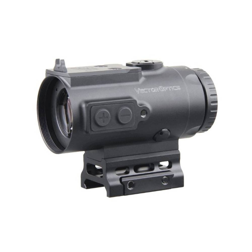 Призматический прицел Vector Optics Paragon 4x24 Micro Prism (закрытый, объектив 24мм, 1 МОА, метка баллистическая красная, picatinny/weaver, IP67)
