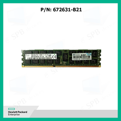 Модуль памяти для сервера HP 16GB DDR3 PC3-12800R 672612-081 ( 672631-B21, 684031-001 ) oem