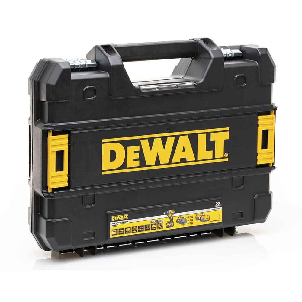 Набор аккумуляторных инструментов DeWalt DCD791P2SAG (Шуруповерт DCD791P2 + МШУ DCG405N)
