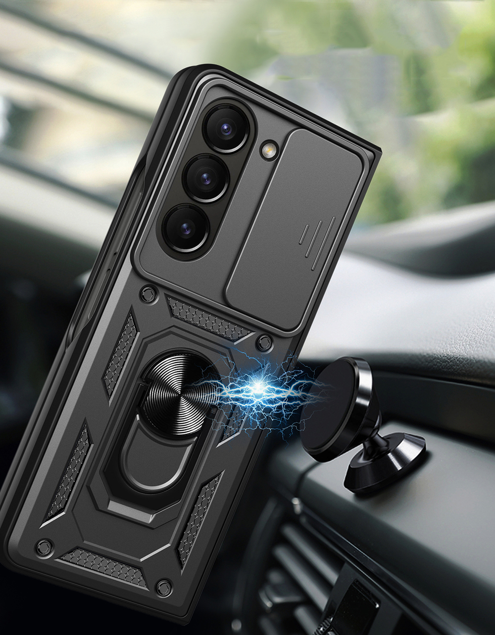 Чехол с кольцом Bumper Case для Samsung Galaxy Z Fold 6