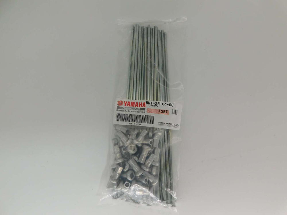 спицы переднего колеса Yamaha WR250F/450F 02-18 YZ250/450F 02-18 5NY-25104-00-00