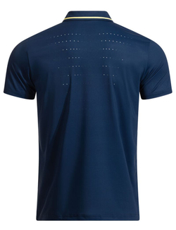 Мужское теннисное поло Joma Challenge Lob Short Sleeve — navy blue