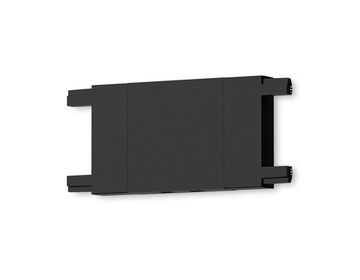 Коннектор прямой для накладного шинопровода GV1109 BK чёрный Magnetic Ultra Slim Ambrella