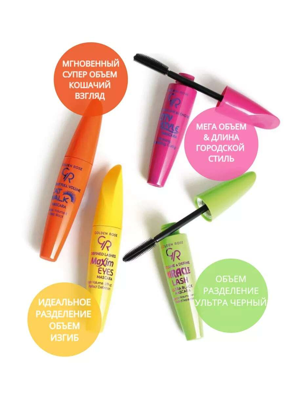 Тушь для ресниц GR Volume &amp; Define Miracle Lash Ultra Black