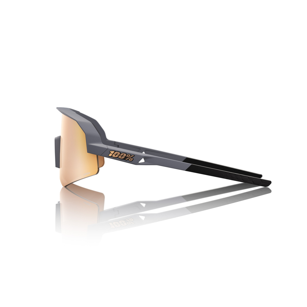 Спортивные очки 100% Slendale SL / Grey / Hiper Copper Mirror Lens / на узкое лицо