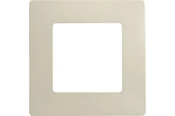 Рамка Legrand Etika 1-постовая слоновая кость 25682