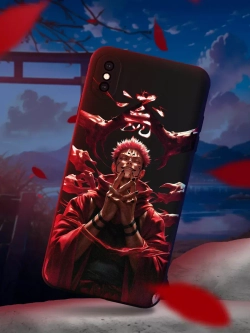 Чехол на iPhone X с принтом