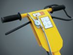 Ручной мини виброкаток Masalta MSR58-4 одновальцовый - [185 кг / Honda GX160]
