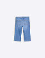 Женские джинсы капри из хлопка с эластаном - BERSHKA