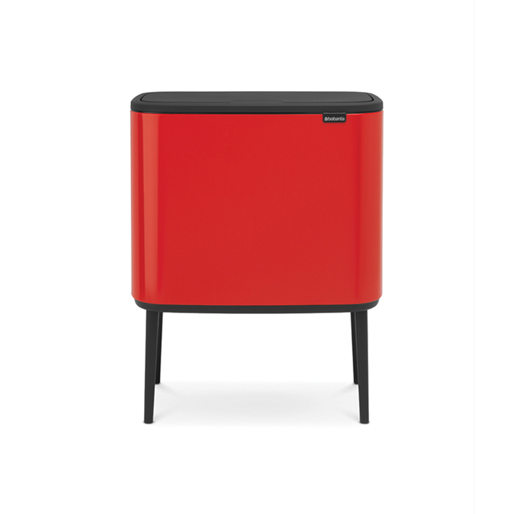 Мусорный бак Bo Touch Bin 3x11л Brabantia Пламенно-красный