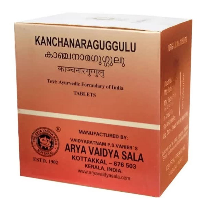 БАД Kottakkal Kanchanaraguggulu (Канчанарагуггулу, Канчнар гуггулу) 100 таб